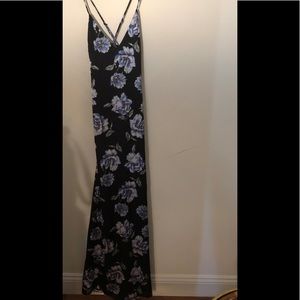 MissGuided Floral Maxi Dress